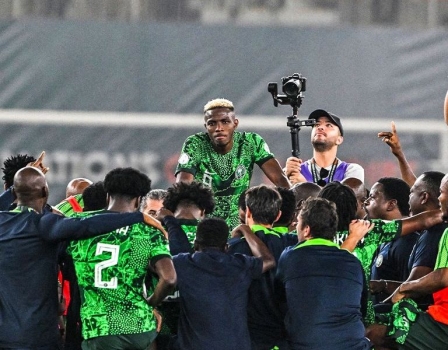 Vice President Shettima snubbed in Super Eagles dressing room