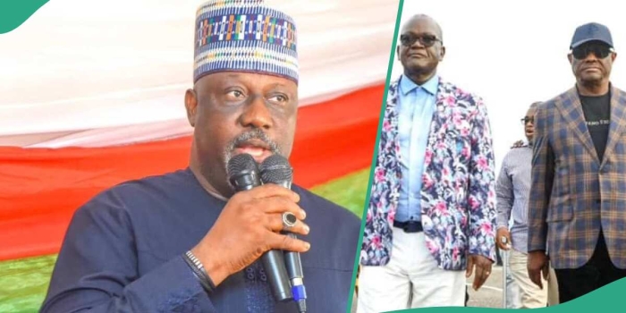 Melaye Attacks Ortom at PDP N’Central Leaders Meeting as Wike, Atiku Finally Meet, Clip Trends