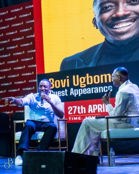 “Someone on Twitter called my child an ‘imbecile’,” Bovi speaks on fatherhood, Teni says ‘Money’ was written 5 years ago, and Funke Akindele says she will return to politics — Roundup of #WithChudeLive