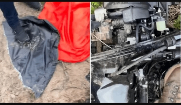 Watch As British vigilantes slash small boats on French coastline in bid to stop Channel crossings