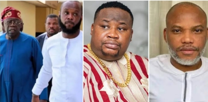 Nnamdi Kanu, Life Imprisonment, and the 2027 Stakes Cubana Chiefpriest warns President Tinubu and son Seyi about