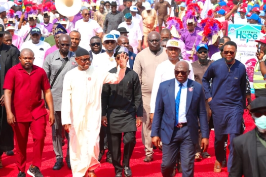 Only Tinubu can fire me, Wike tells critics