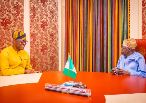 After Ruling Out 2027 Support, Makinde Meets Tinubu