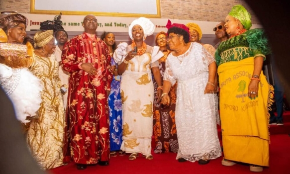 At Ndiomu-Brown’s 60th Birthday, Diri Reaffirms Commitment To Promoting Women Participation In Politics