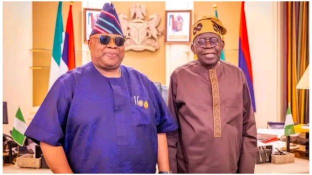 Tinubu Hosts Adeleke At Aso Rock Villa Following Osun Election